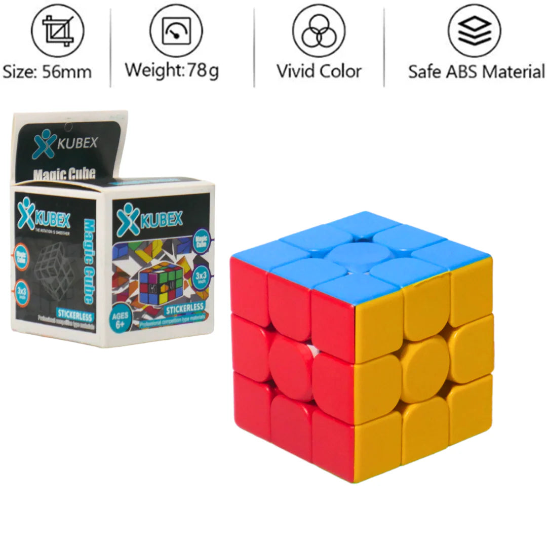 20327 High Speed Puzzle Game Square Cube 3X3 for Kids and Adults
