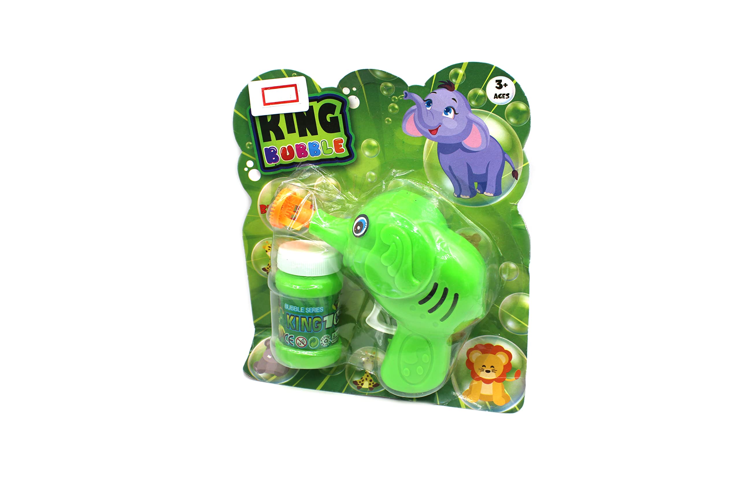 Very Beautiful Green Elephant Bubble Gun Mechkart