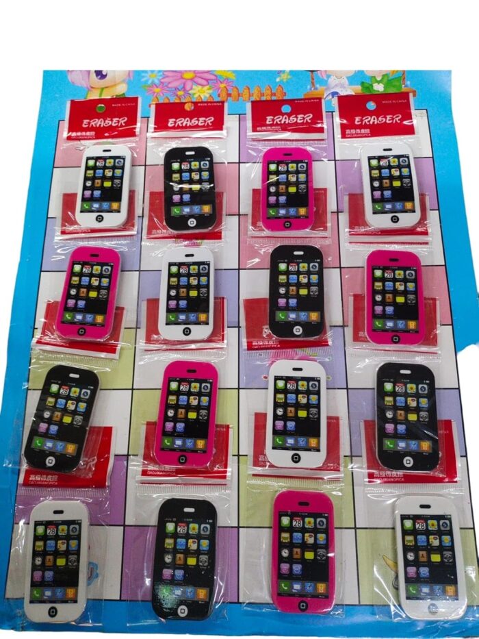 1295 ( 16 pcs )Mobile Iphone eraser - Image 6