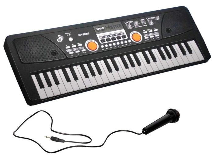 BF-530A1 37-Keys Bigfun Electronic Piano with Microphone, USB MP3 Play Function (Black) - Image 4