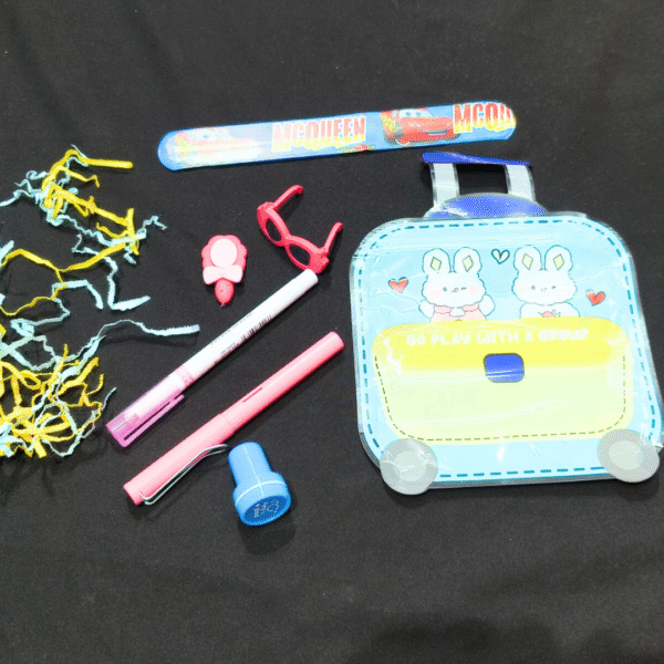 10825  Gift Stationery Set For Boys & Girls Pack Of 6 Stationery Items Birthday Return Gift  Stationery Combo Kit For Girls & Boys, Stationery Set ,School Stationery For Kids, Festival gifts