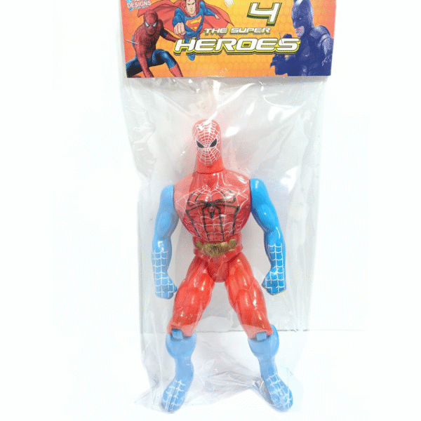 1808 Spiderman with moving hands, legs and head  (Red, Blue)