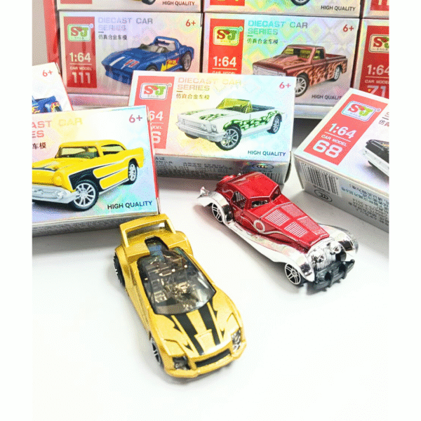 10876 Monster Track Racing Cars - Metal Model Cars Pack of 1 - Racing Thrills { Random Design }