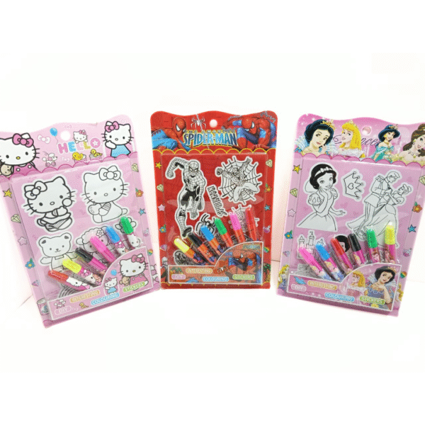 8009 Gifts for Kids Rolling Crayons Colouring Pens for Painting, Drawing, Sketching for Children School Supplies Gifts for Boy and Girls