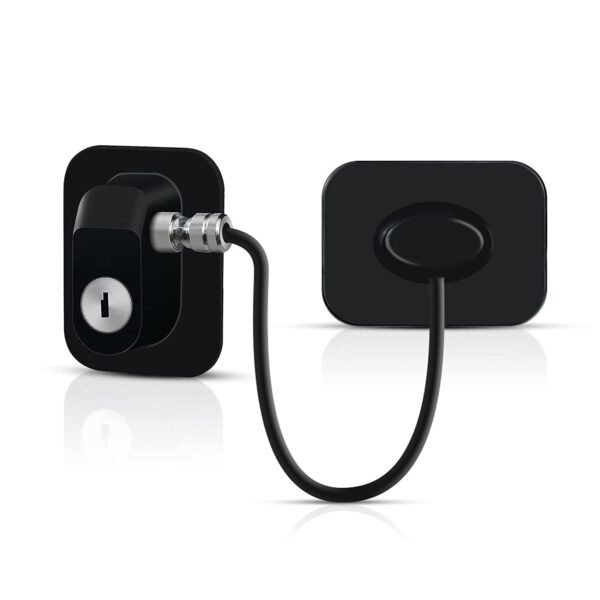 10817 Heavy-Duty Security Cable Lock with ABS Base, Multi-Strand Steel Wire, Stainless Steel Buckle  for Freeze  & all kids safety