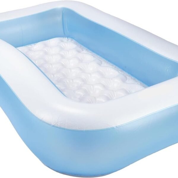 57403/ 5.5 Feet Kids Water Pool Bath Tub Inflatable Swimming Pool  (Blue)