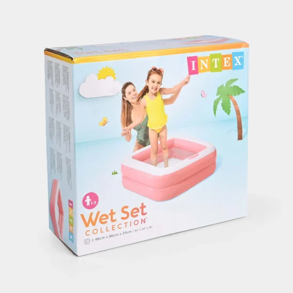 57100 Baby Bath Pool - 34" x 34" x 10" (3 feet) (Multicolours)