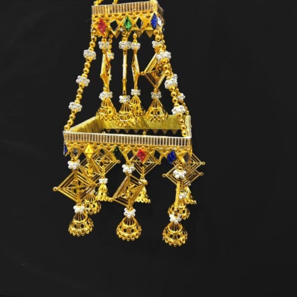 RJ-7 Jhumar Designs Moti Wall/Door Center Single Hanging Toran/Handmade Home Decorative Jhoomar for Diwali