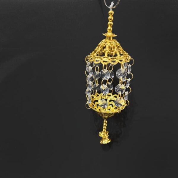 RJ-52 Crystal Hanging Jhoomar for Bedroom ,Hall , Living Room, Dining Room Home Decor Jhoomar for Diwali