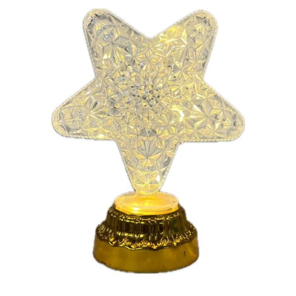 C-128 Star Shaped led Table Lamp Bedside Lamp 3 Effects Touch Night Light for Bedroom