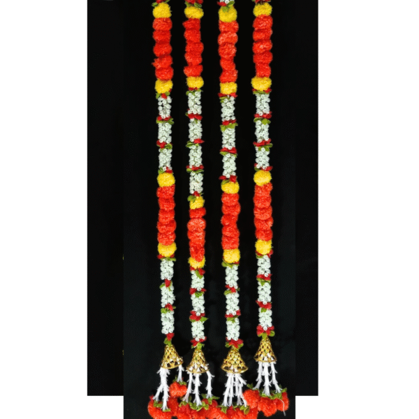 10940 {6PCS} Artificial Toran Garland Flower Wall Hanging Home Door Decoration Size -5 Feet*