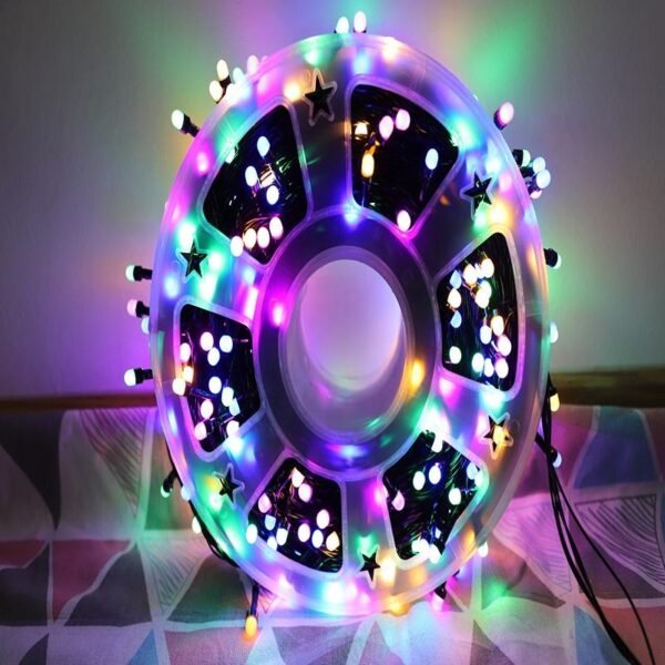 MN-412-415  String Lights LED 10 Meter String Lights Home Garden Party Suitable for Home & Outdoor Decoration, Diwali, Christmas, Ramadan, Wedding, Party, Festival ( Multicolor)