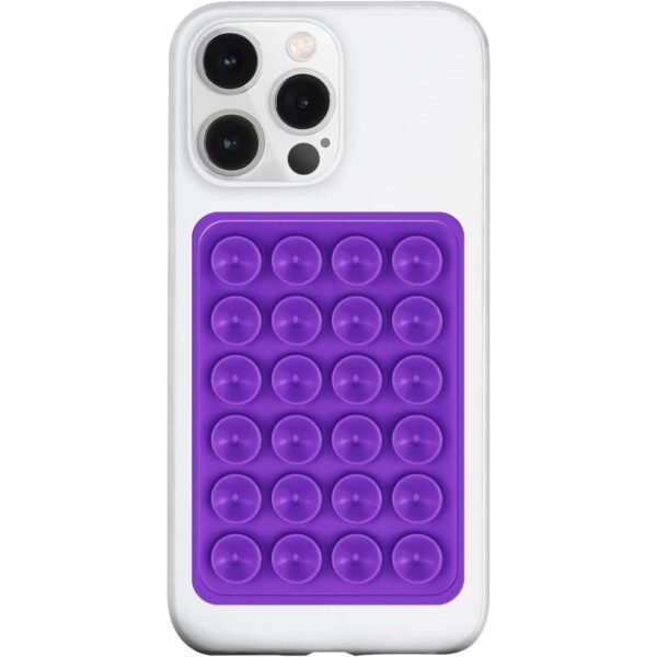 11059 Suction Phone Case, Phone Suction Sticker, Silicone Suction Phone Case for Hands-Free Mobile Accessory Holder Grip, Video Phone Accessory Compatible Mirror, Shower {Random Colour}