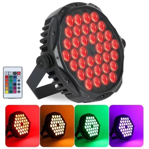 10984 Light 18 RGB Par Spot Light Multicolor for Ganpati Home Decoration, Traditional, Diwali, Christmas, Birthday Party