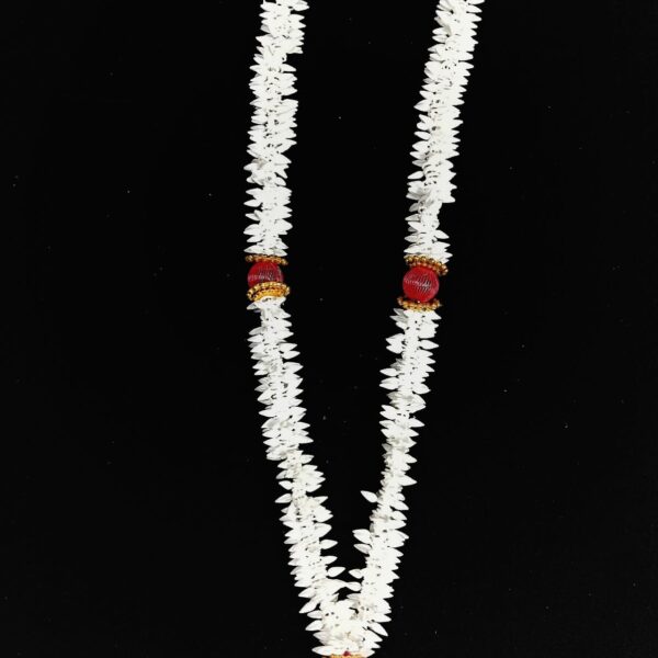 11116 Small Mala for Gods Idol, Flower Mala for Gods Idols, Small  Murti {2 feet}