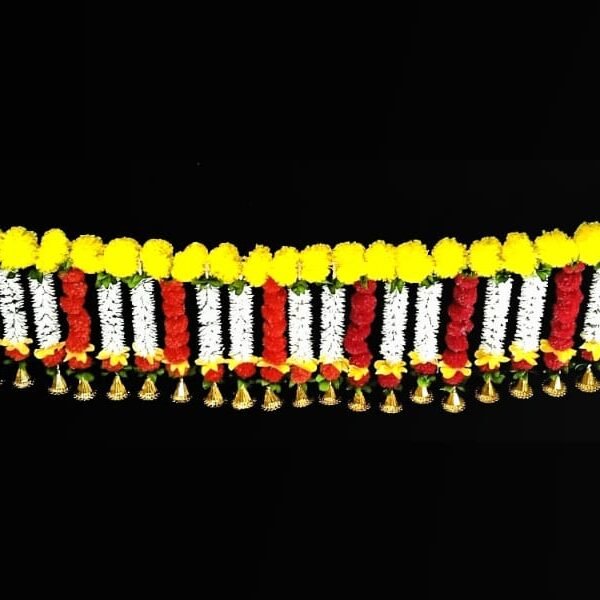 10986 Toran for Main Door Latest Home Decoration Entrance Hanging Handmade Bandarwal {6 Feet}