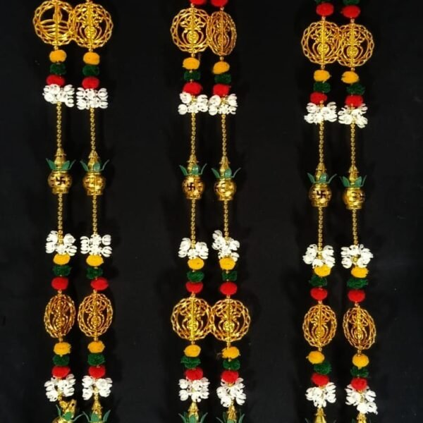RL-58 {10 Pcs} Artificial Foam Flower Long Toran Home/Office Garland for Decoration Festival Navratri, Diwali