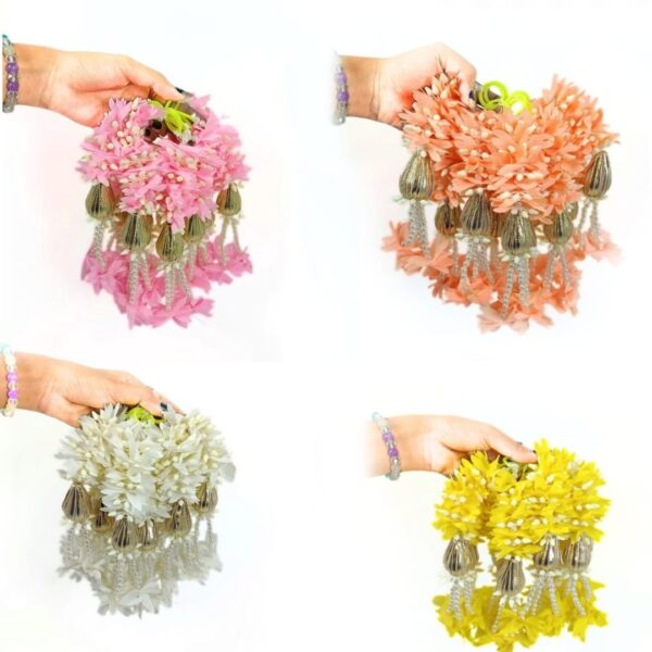 11058 { Pack of10} Artificial Flower Toran Garland for Barati Swagat {Random Colour} 1 Feet