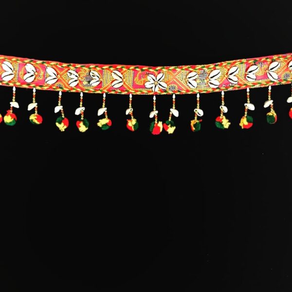 11109 Decorative Rajasthani Ethnic Bandarwal Toran Door Hangings {3 Feet}