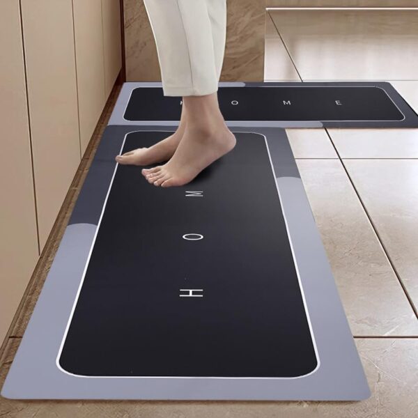 11165 {2 Pcs} Kitchen Mats, Waterproof  Kitchen Standing Desk Mat Floor Mats, for Kitchen Floor, Sink - (120 * 40 cm, 40 * 60 cm, Multicolor)