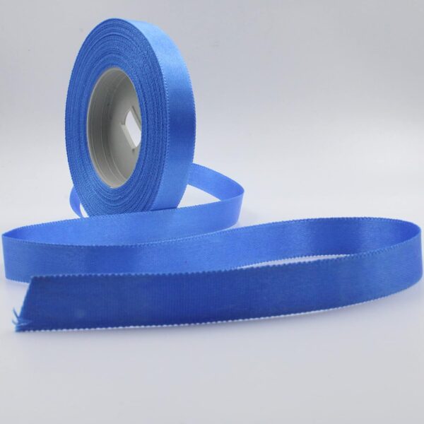 11189 ( 10 pcs ) 1/2 Inch Sky Blue Satten Ribbon