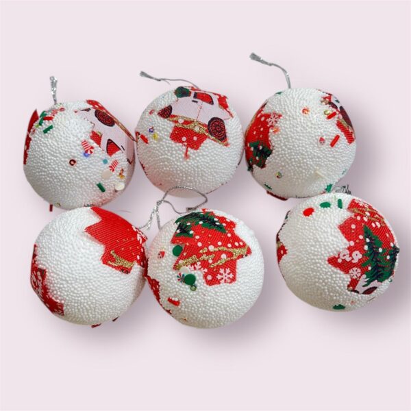 U-31-9 Christmas Hanging 6 Balls Festival Items