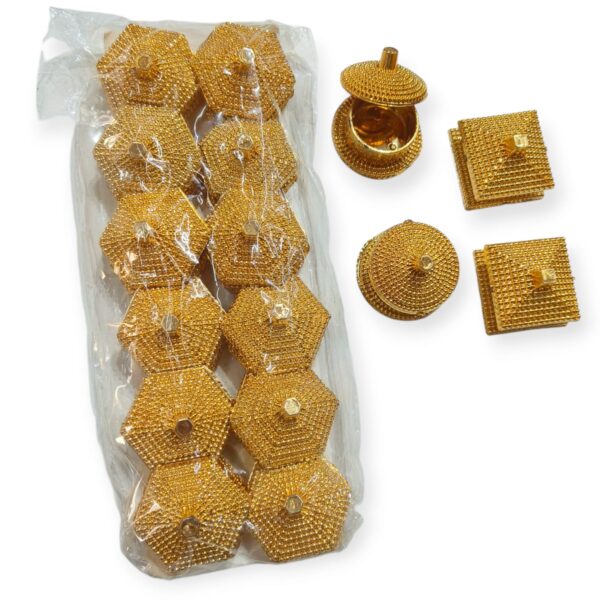 11239 {12 pcs} Haldi Kumkum Holder Return Gift