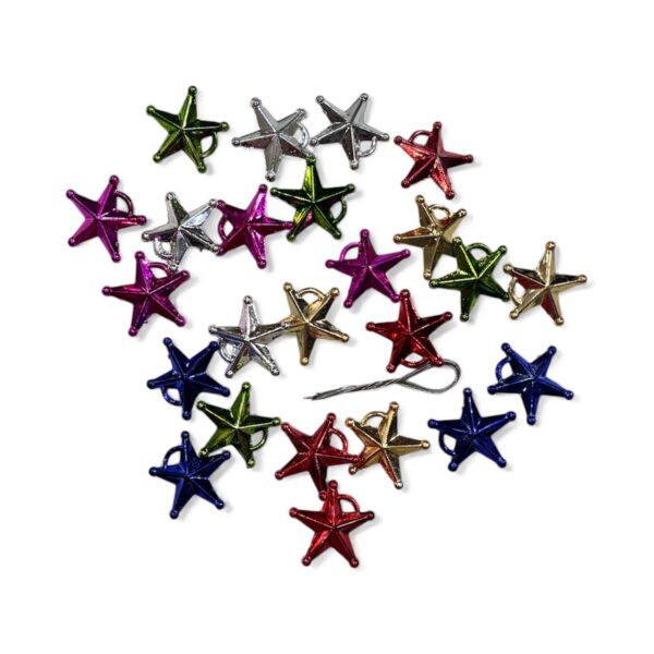11281 Multicolor 24 Stars Christmas Tree Decoration ,Christmas Decoration Pendant items