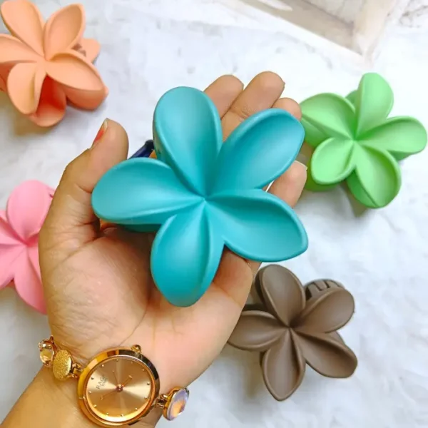 11261 flower claw clips clutchers for hair claw clips hair clutcher for women Multicolor
