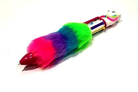 11210 Unicorn Pen 6 in 1 Differetnt Color Beautifull design For Birthday Gift, Return Gift Gel Pen