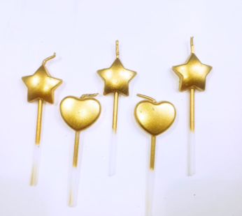 10194 Birthday Candles Set, 5 PCS