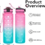 20002 Water Bottle for Kids, Adults, Girls - Sipper for School & Gym || 900 ml Water Bottle