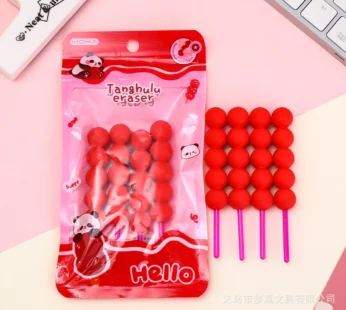 QB/T2309 Chocolate Stick & French Fries Shaped Erasers