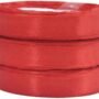 10017 ( 10 pcs ) 1/2  inch Red Satten Ribbon