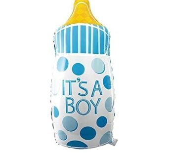 10159 – (10 pcs) Baby Boy Bottle Foil Balloon 16 inch