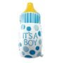 10159 - (10 pcs) Baby Boy Bottle Foil Balloon 16 inch