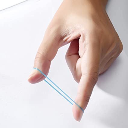 7001( 12 pkts ) Fancy Unbreakable Rubber Bands With Zippy pouch - Image 7