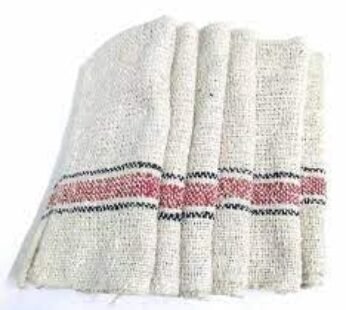 8096 Cotton Pocha for Floor Cleaning (Off White, Extra Large Size, 65 × 65 cm inch)