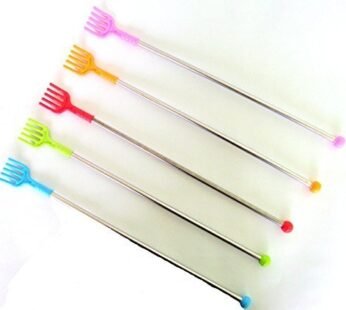 10321 (6 Pcs) Body Itch Scratcher Rod and Massage Stick (Random Colours)