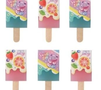 11211 Ice Cream Shaped Erasers | Non-Toxic Fun Erasers for Kids