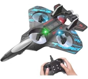 H36 Star Fighter RC Plane, 2.4G Remote Control flying Airplane Toy with LED Lights, 360° Tumbling