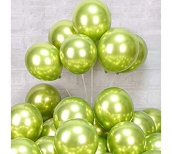 2002 (50 pcs) Green chrome Balloons