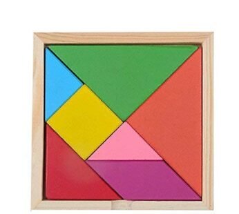 5990 Wooden tangram puzzle