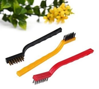 8005 kitchen tools Mini Plastic Gas Cleaning Tool Kit Wire Brush Set of 3
