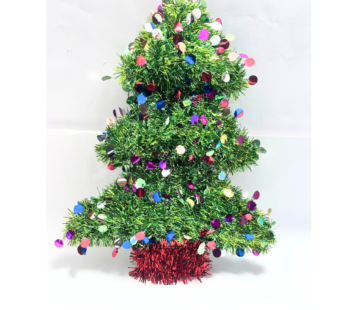 8082 Christmas Tree Garlands Hanging Front Door Decoration 34 cm