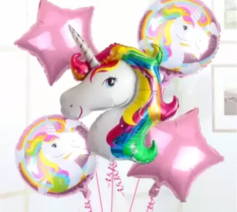9076 Unicorn Foil Balloon ,Theme Decoration