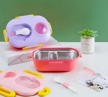 10416 Magic Cute Bento Style Lunch Box for Kids 1 Containers Stainless Steel School Lunch Box