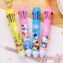 10271 - Cartoon Design Multicolor 10-In-1 Retractable Ballpoint Pen for Kids