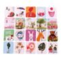 10533  Hook Design 12 PCS Cute Sticky/Adhesive Hooks, Water Proof, Decorative Wall Hook with Cartoon Designs, Hanger for Office, Home, Bedroom, Bathroom, or Kitchen