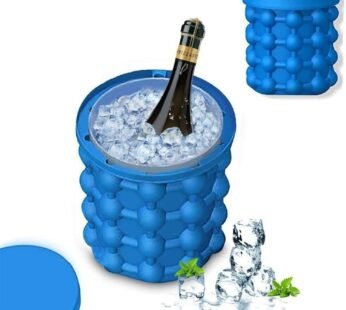 10404 Silicone Ice Cube Maker | The Innovation Space Saving Ice Cube Maker | Bucket Revolutionary Space Saving Ice-Ball Makers for Home